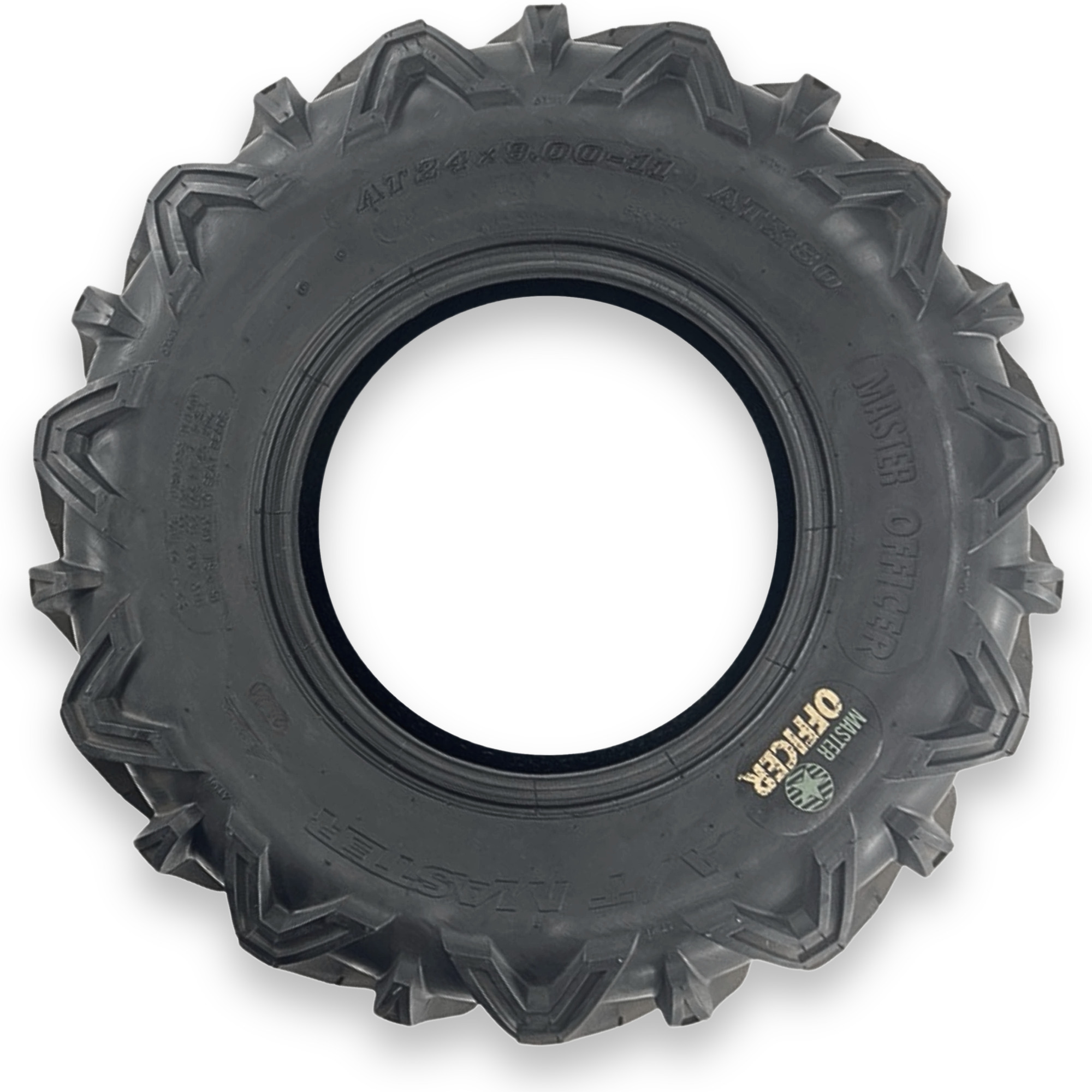 MASTER Officer ATV Tire, 24 x 9.00-11, Model# 540445